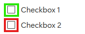 Checkbox not detected