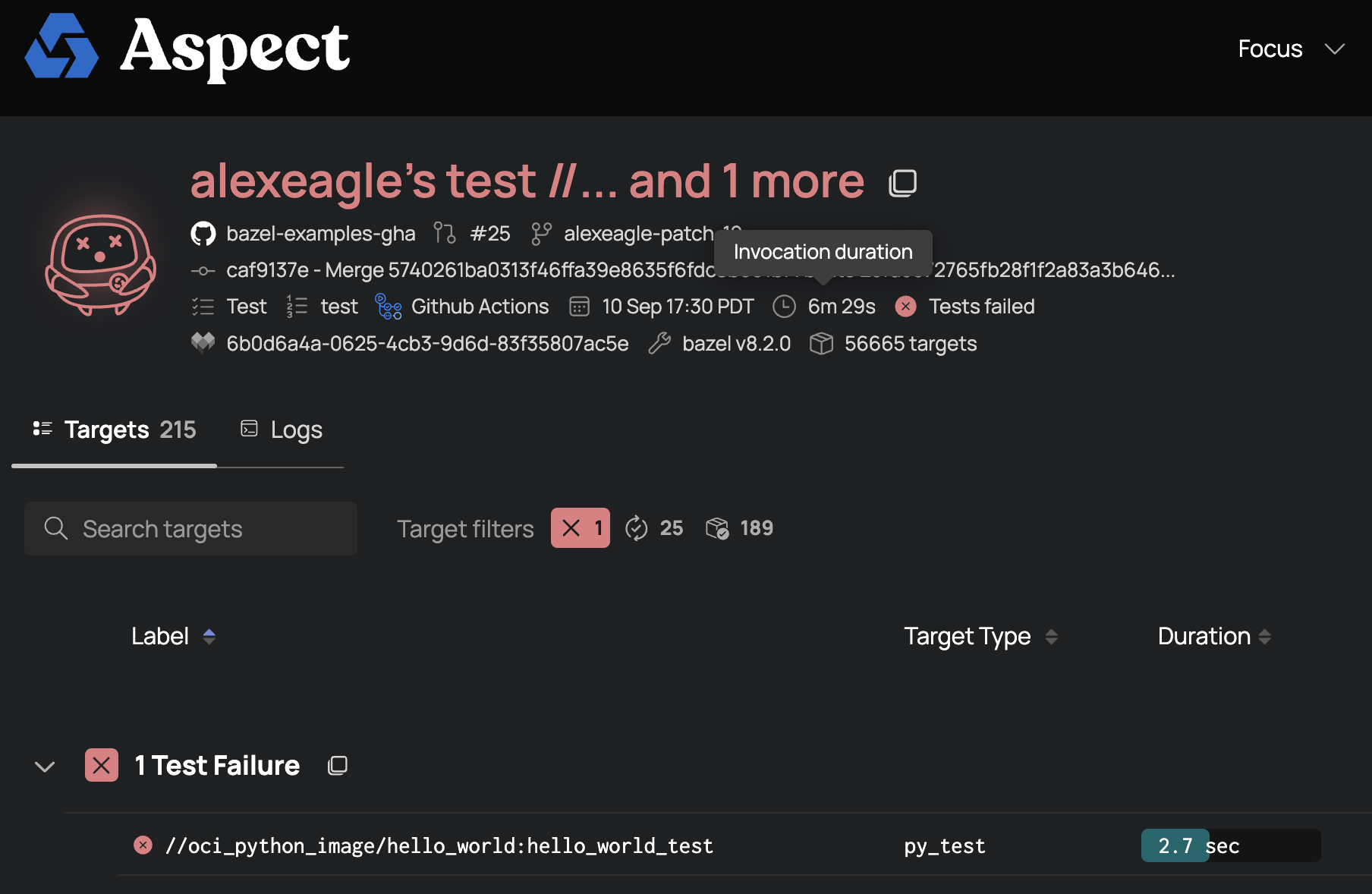 Aspect Web UI