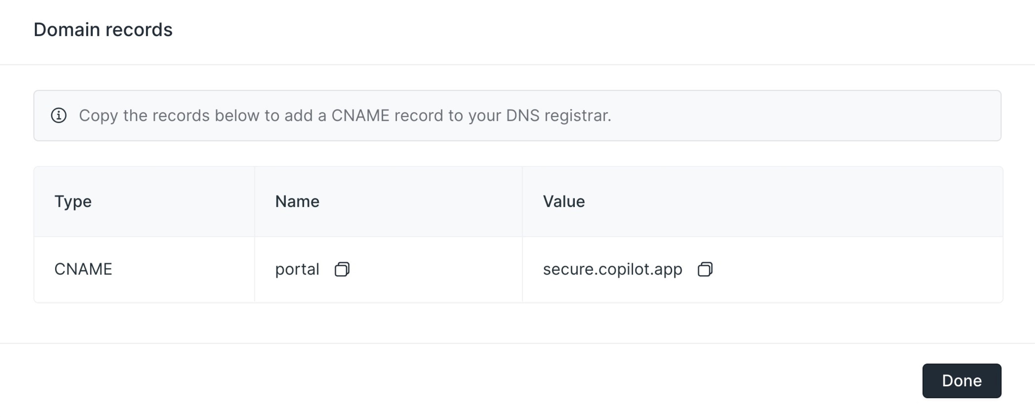 Records provided by Assembly to add to your registrar