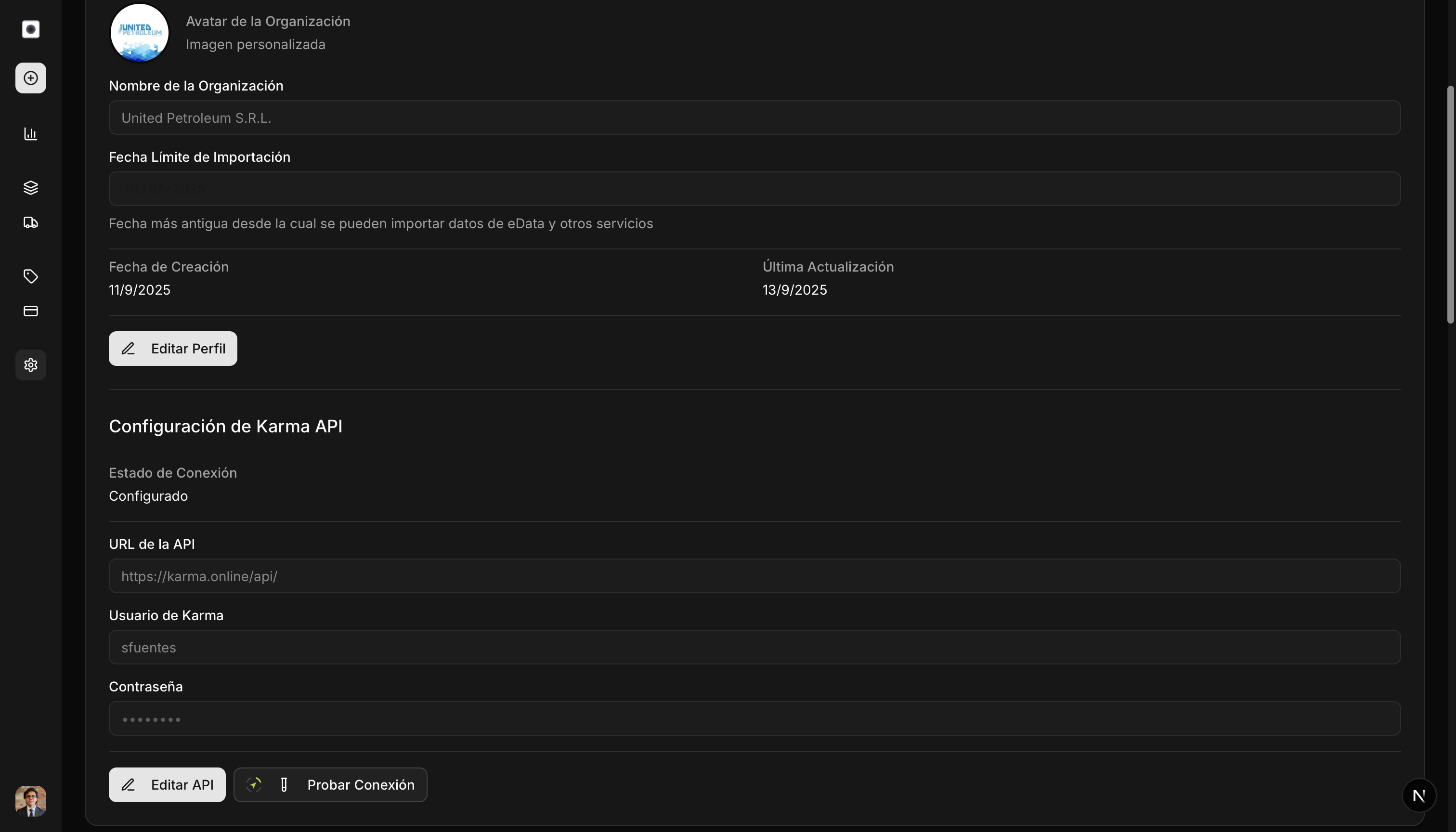 Integración con ERM Karma API