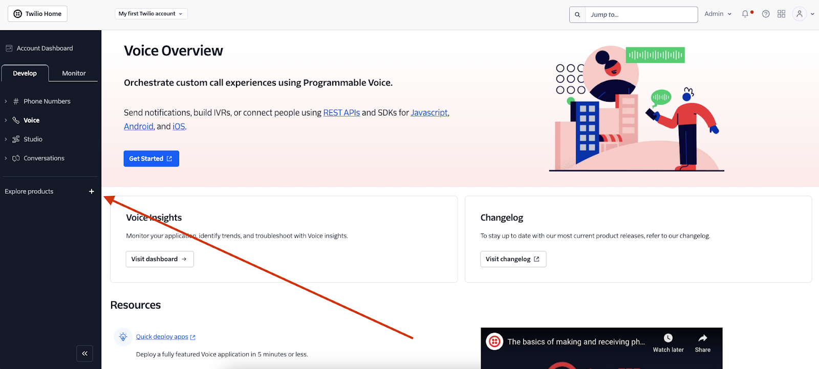 Import Twilio Step 2 Pn