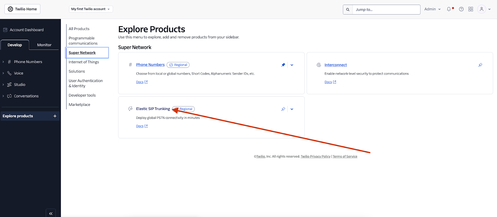 Twilio Import Step 4 Pn