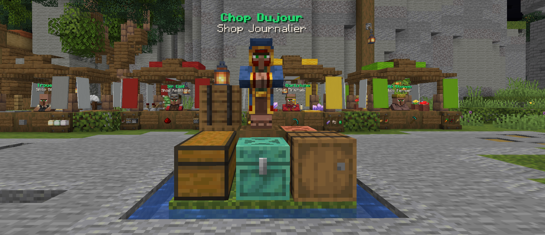 NPC Chop Dujour au Spawn