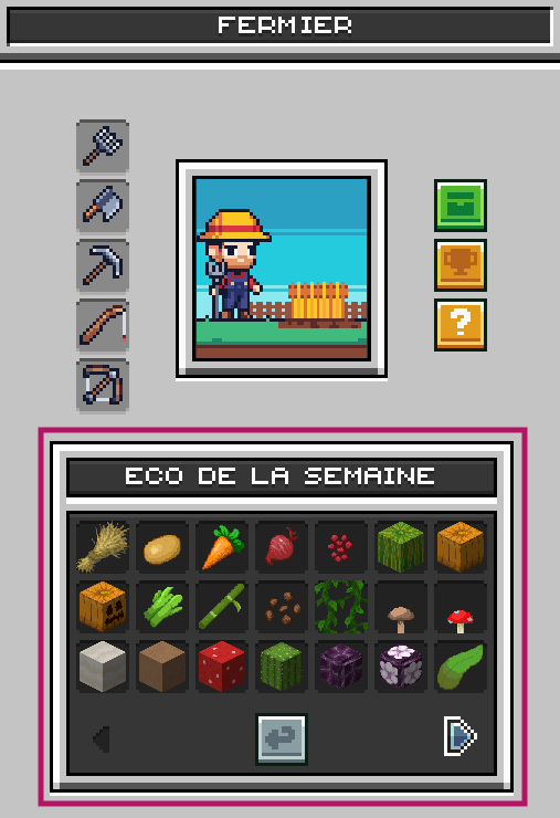 Interface du /jobs