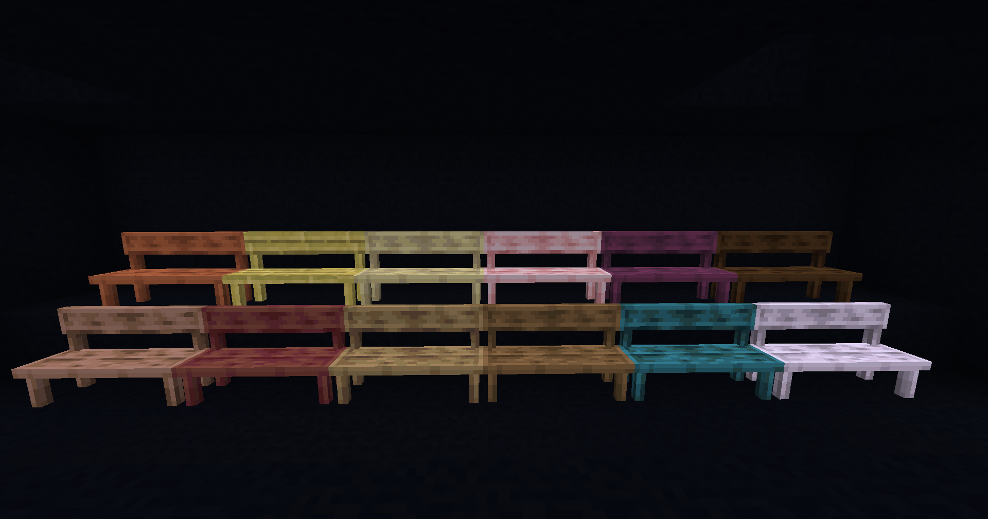 banc avec dossier