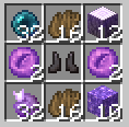 Craft des bottes Enderman