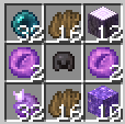 Craft du casque Enderman