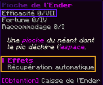 Item présentation
