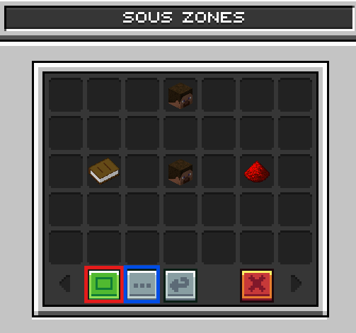 Interface de la commande /ville