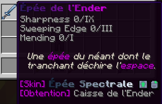 Cosmétique équipé