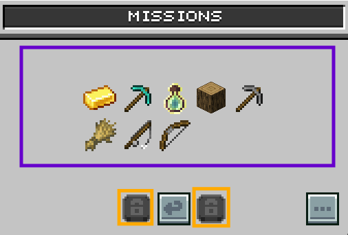 Menu des rangs