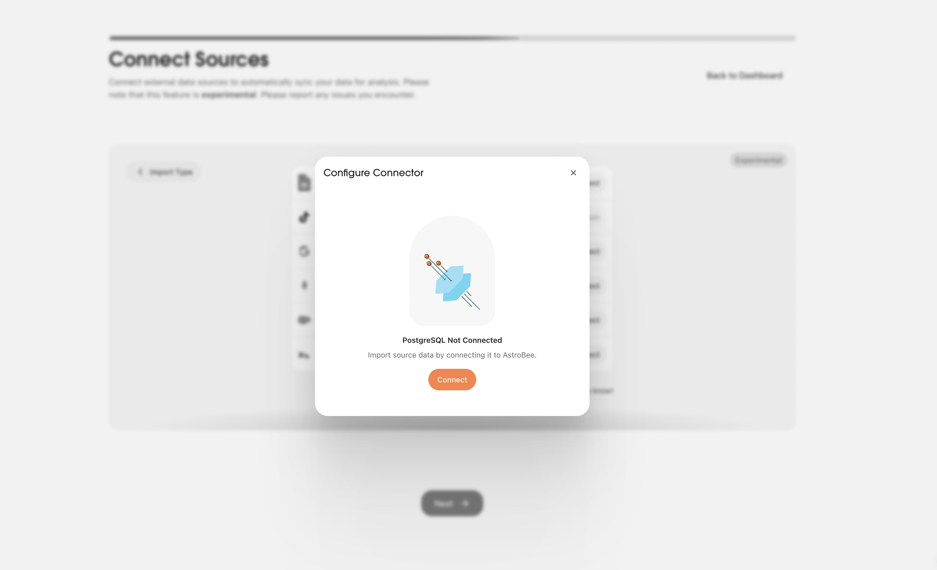 Configure PostgreSQL interface
