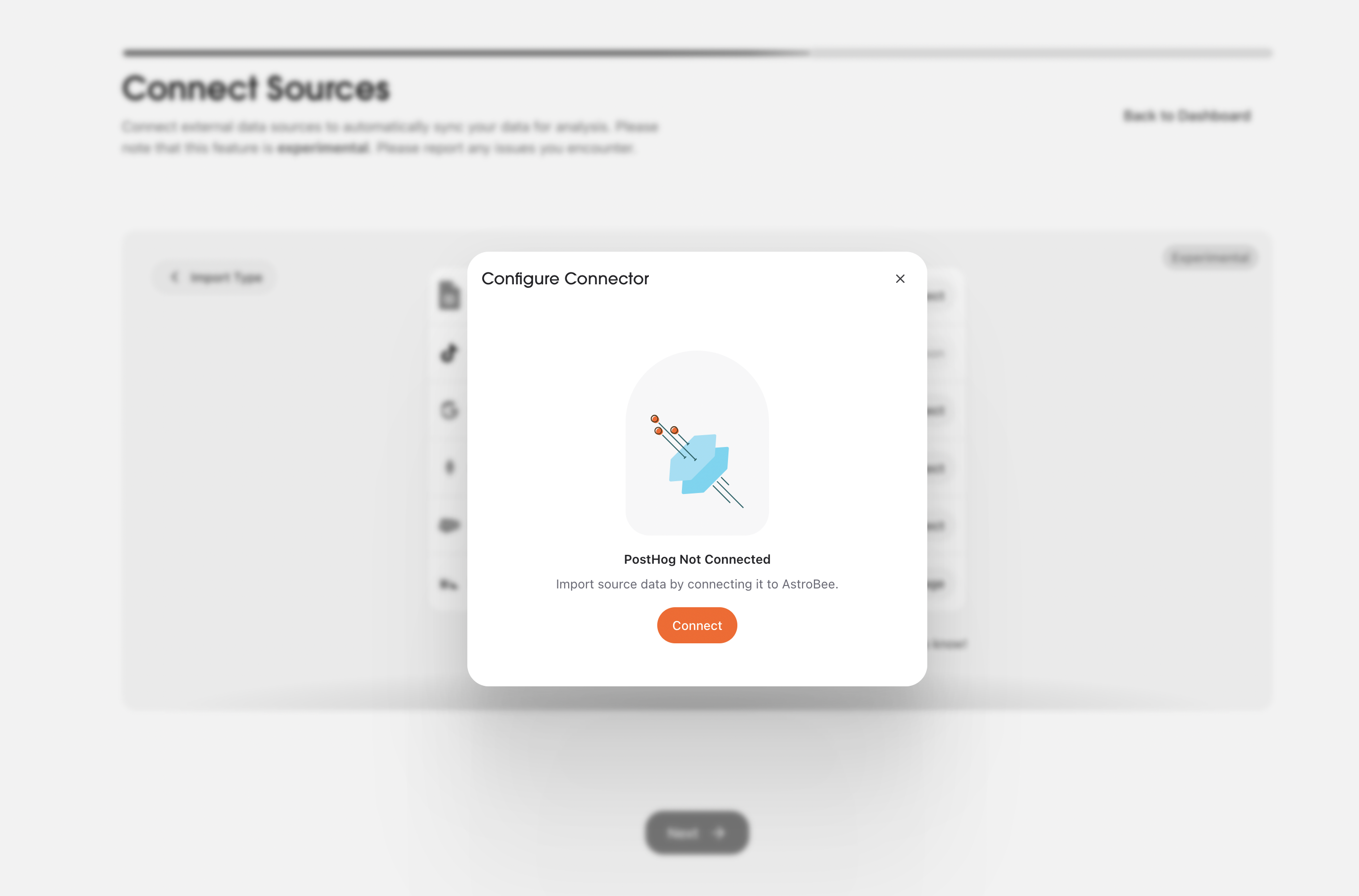 Configure PostHog interface