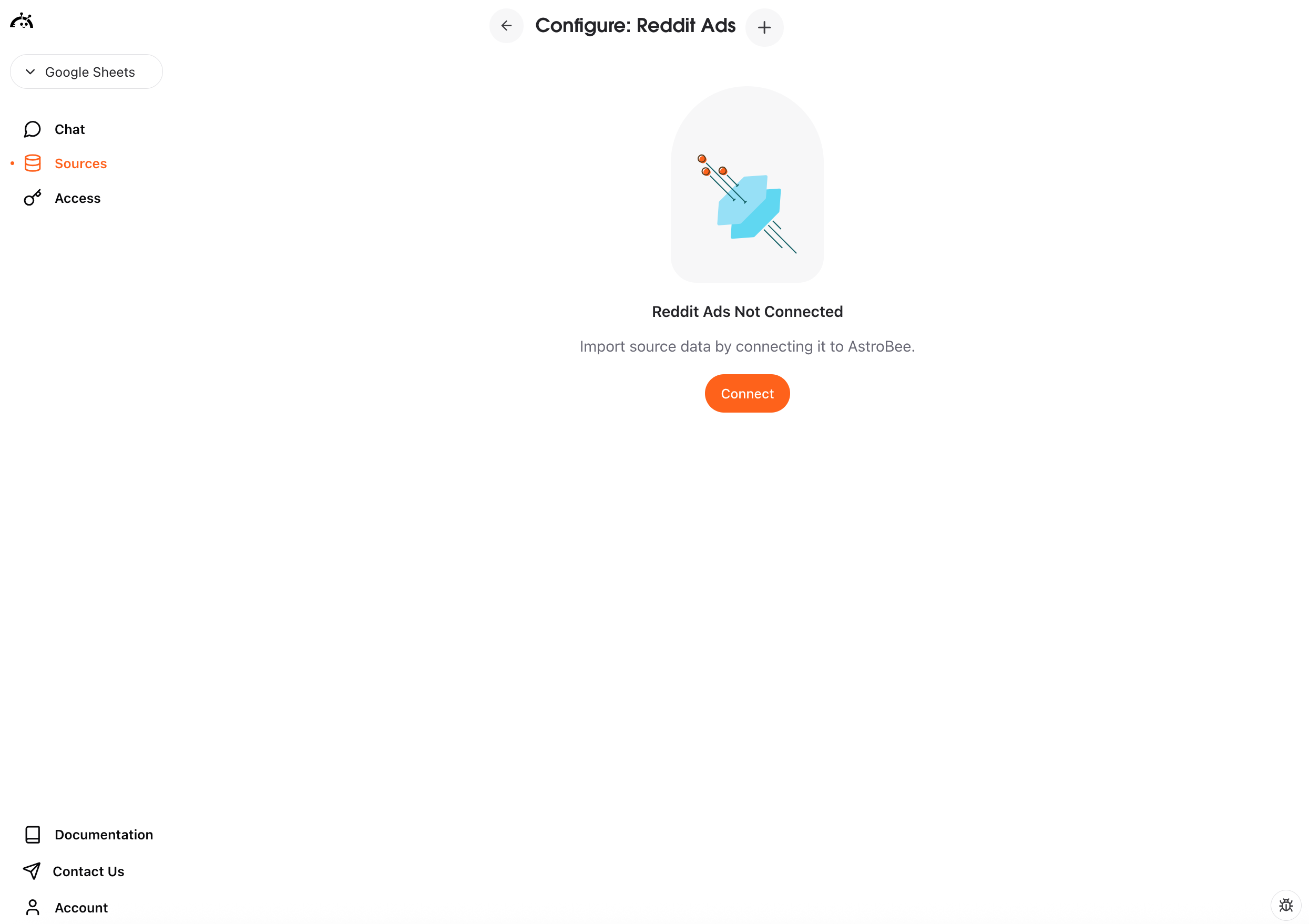 Configure Reddit Ads interface