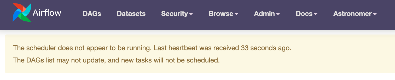 No Scheduler
