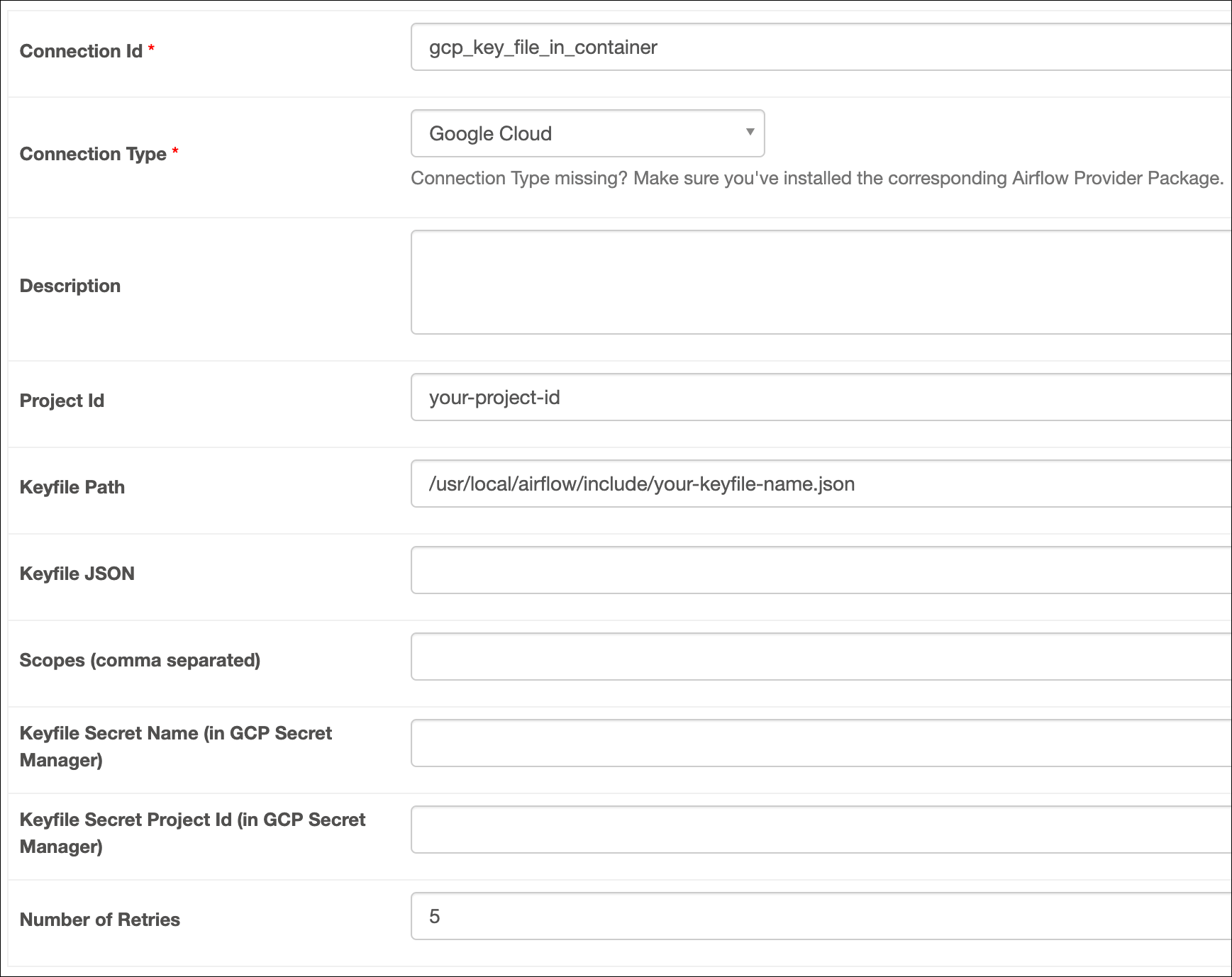 GCP-connection-key-in-airflow-container