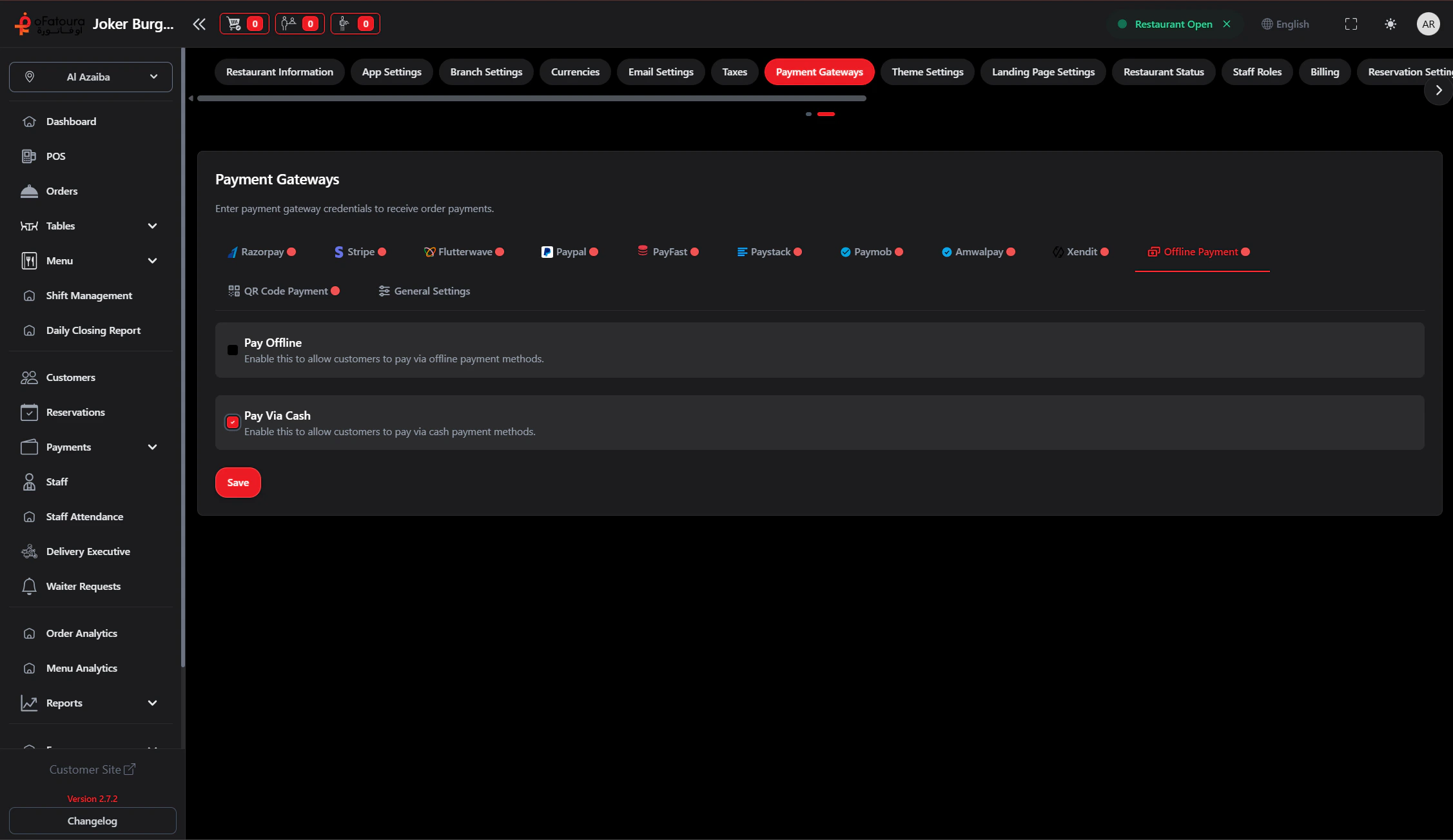 Payment Configuration