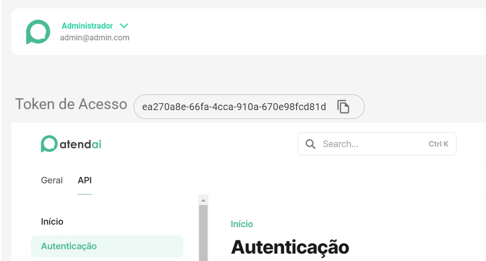 Autenticação
