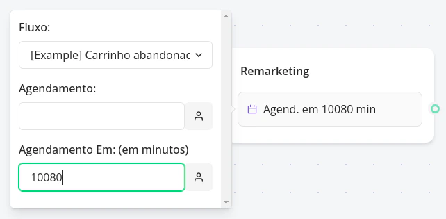 Bloco Agendar