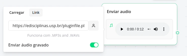 Audio bubble
