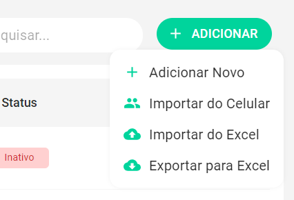 Informações adicionais do contato