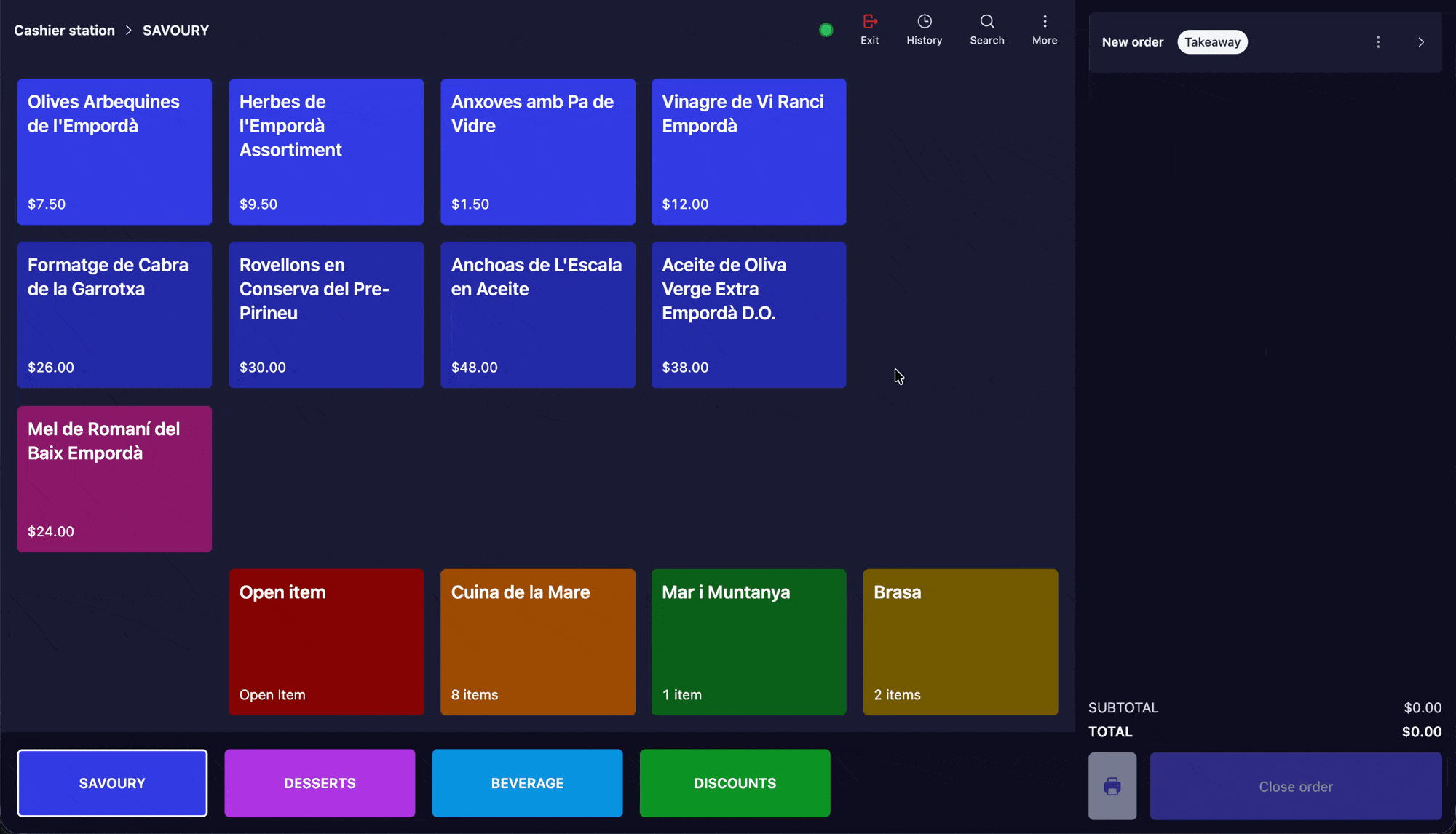 Refunding an order from POS by editing the cart, removing items, and confirming the refund amount
