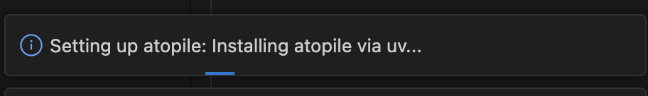 atopile extension installing