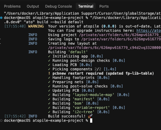 compile example