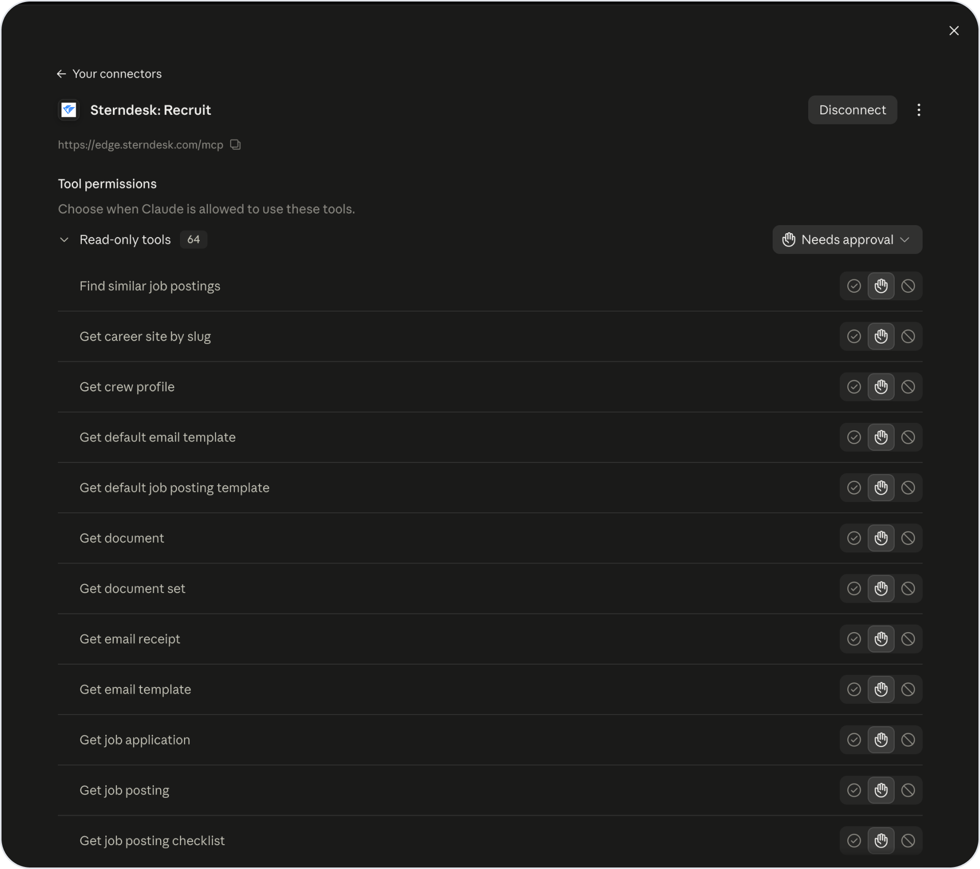 Verify The Connection