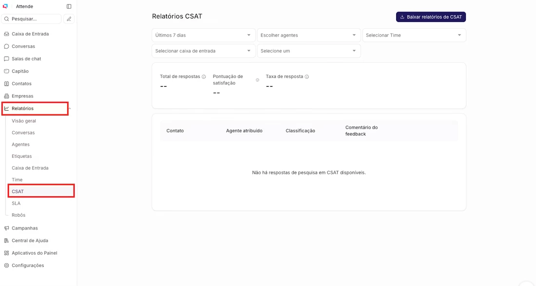 Relatorio Csat