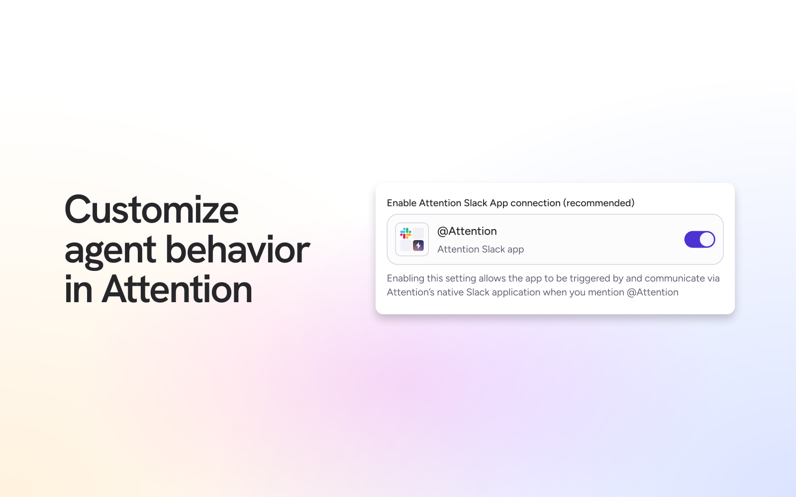 Customize Agent Behavior Pn