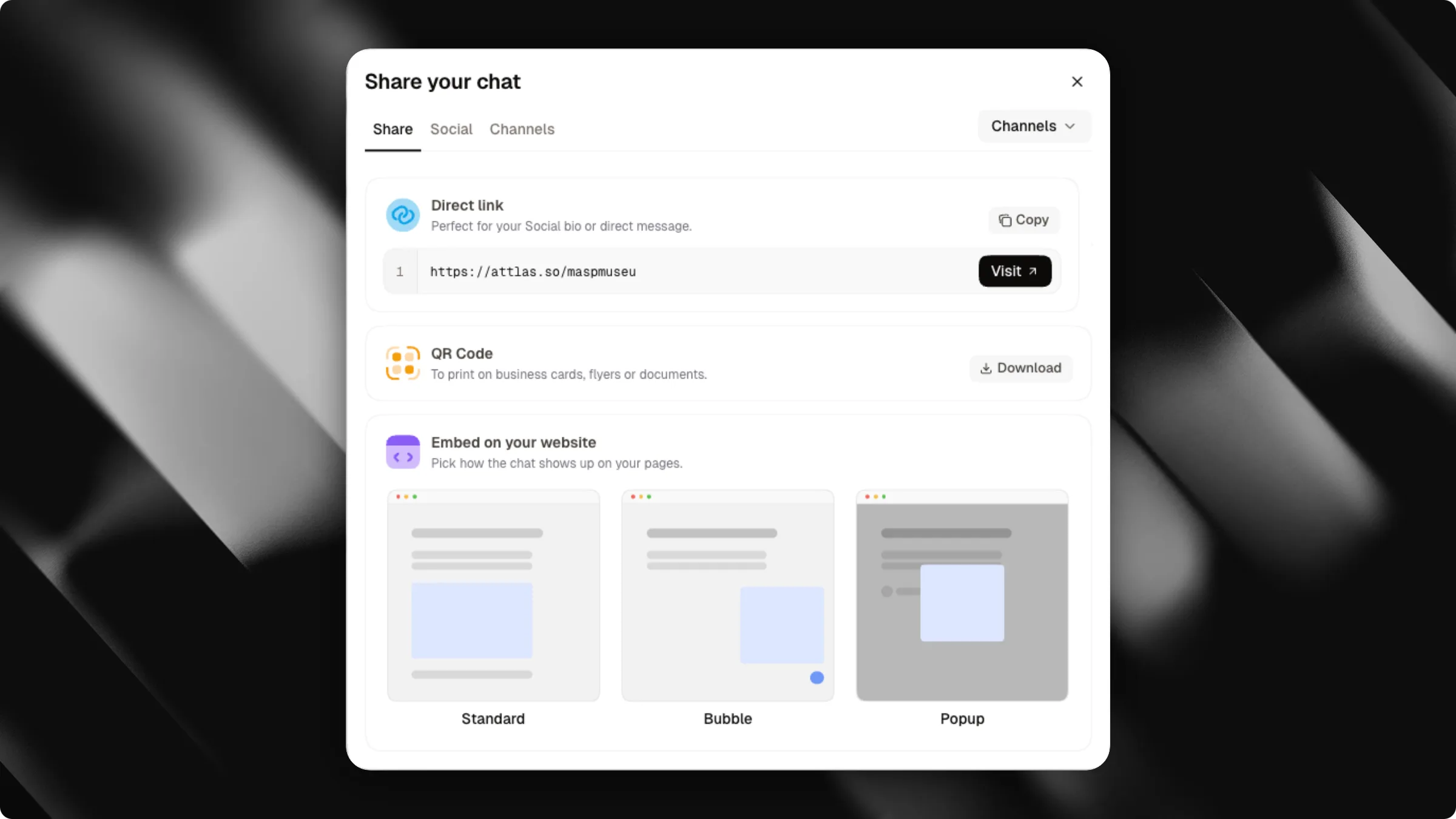 Sharing Options 1