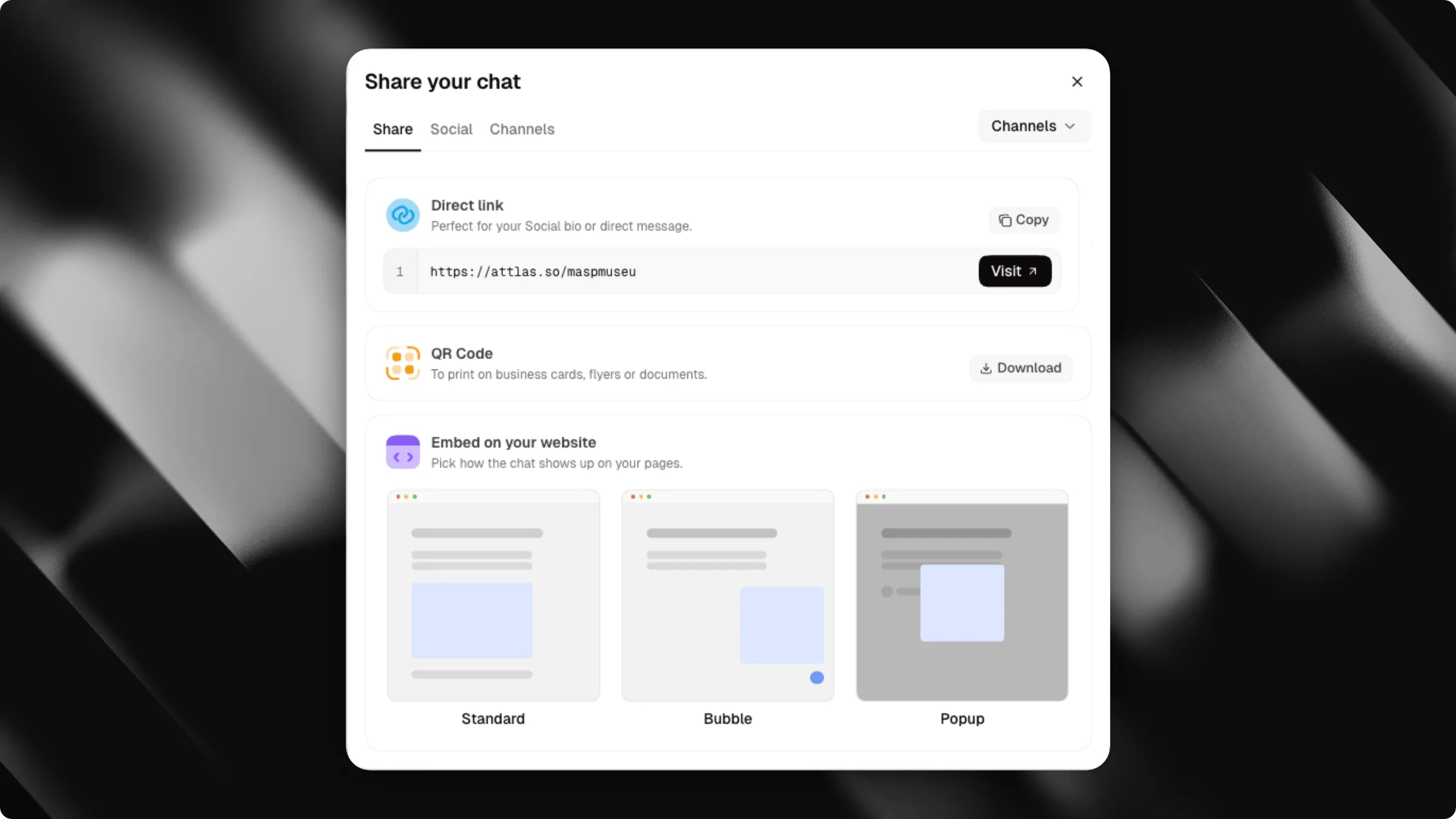 Sharing Options 1
