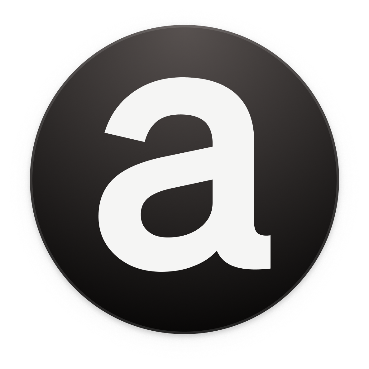 Attlas circle symbol light PNG