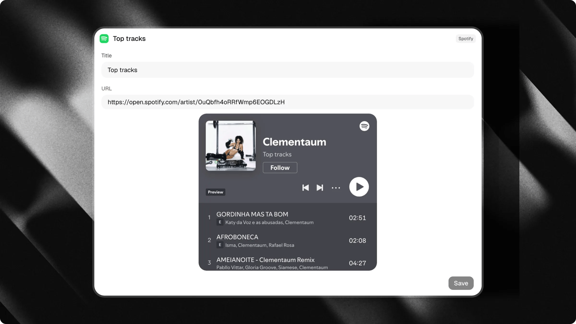 Spotify Trigger