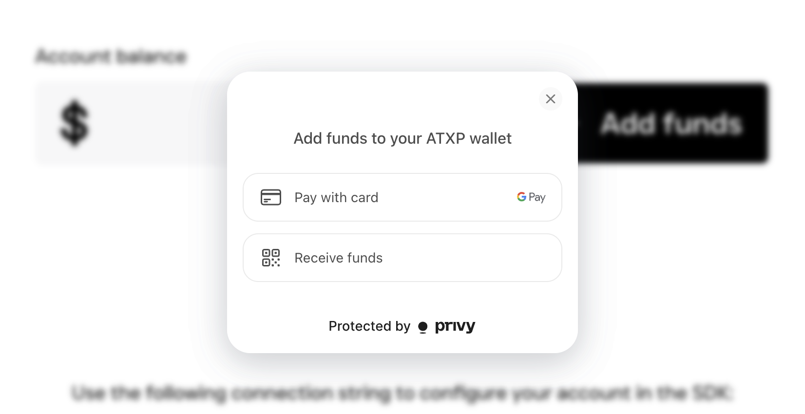 Step 3 of getting your wallet address