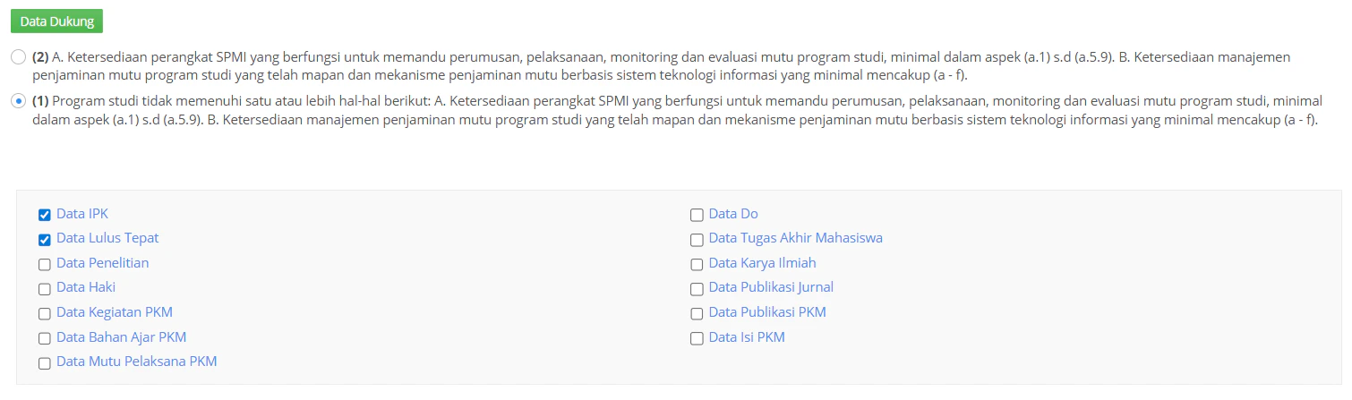 Audite Penilaian Evaluasi Diri