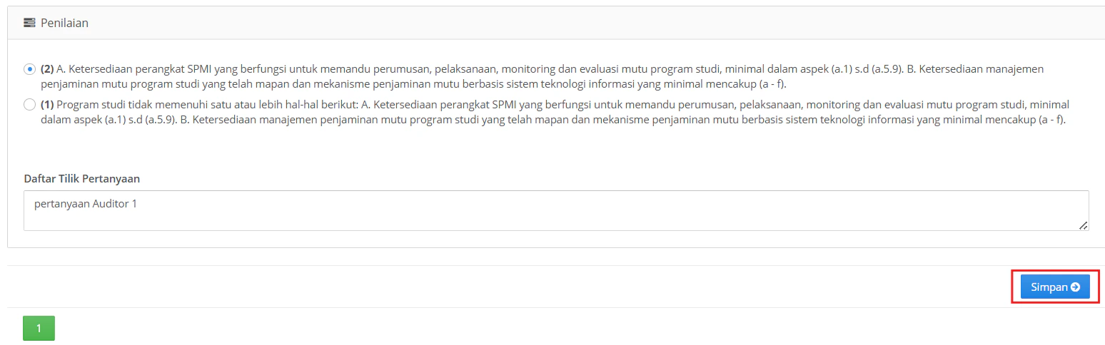 Auditor De Simpan