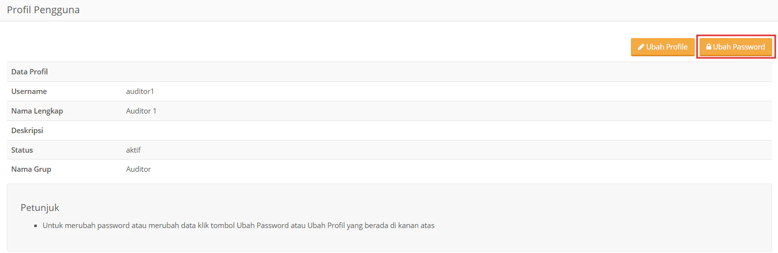 Auditor Ubahpass