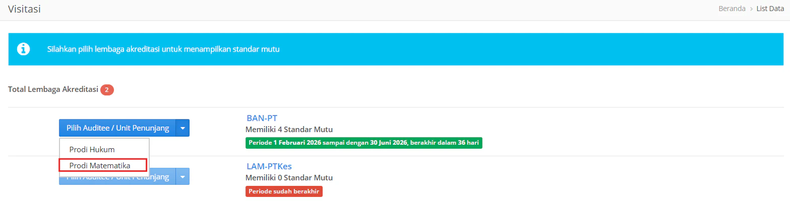Auditor Visitasipilihauditee
