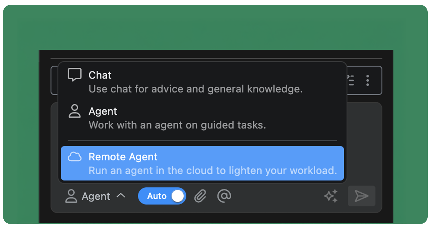 Augment Remote Agent