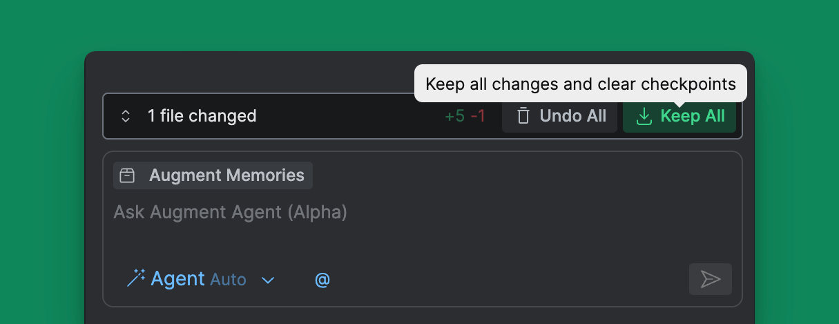 Using Agent - Augment