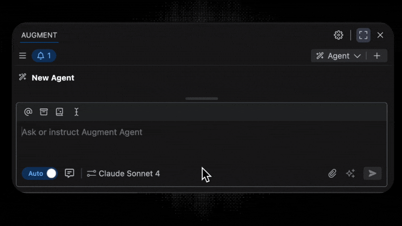 Goaugment Interface Using Agent - Augment