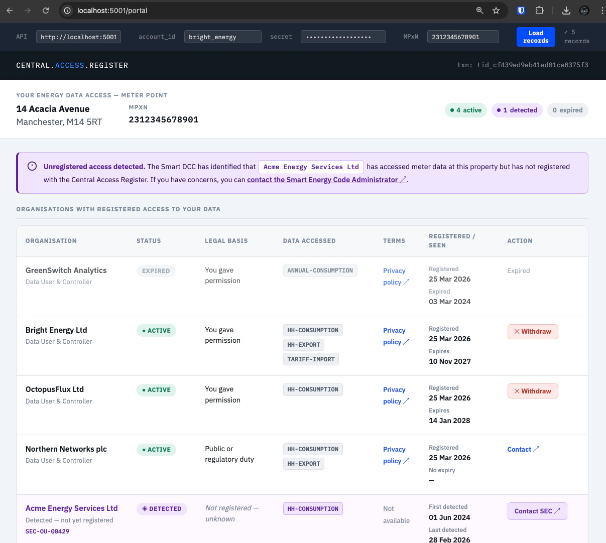 Customer Portal