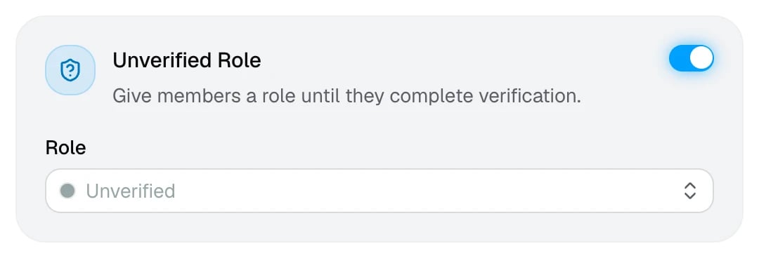 The Unverified Role card