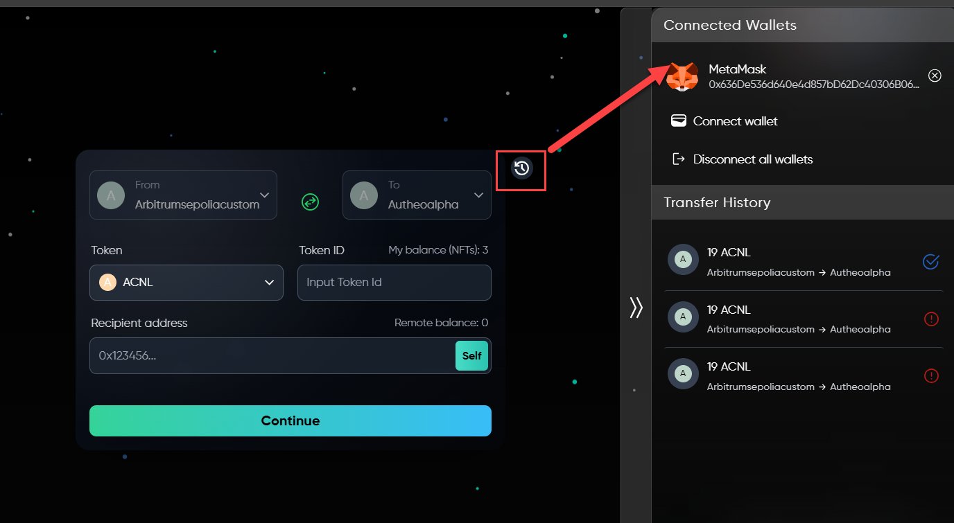 Bridge floating action buttons