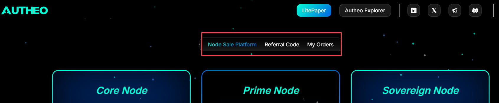 Platform navigation tab bar