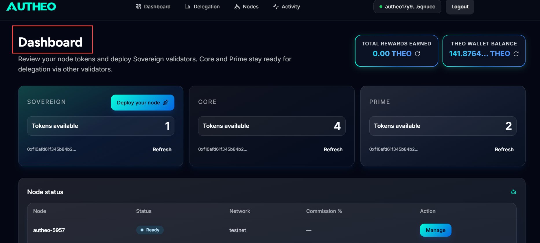 Connect wallet — ADR-36 signature request