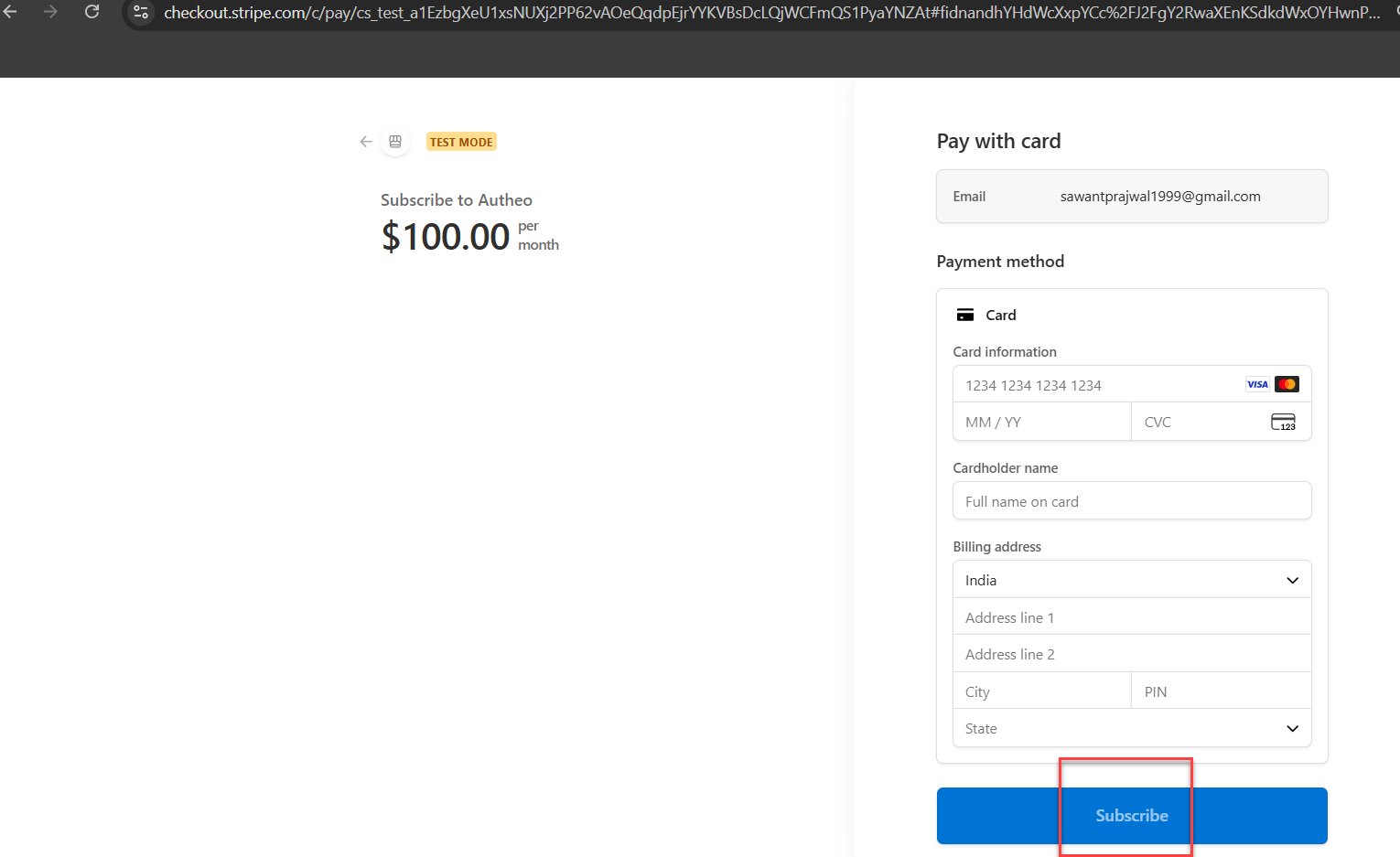 Node deployment configuration — step 2