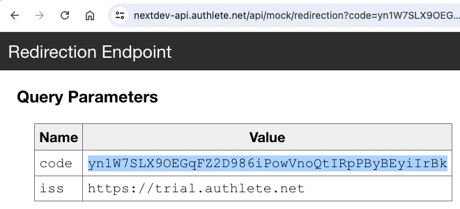 Potential Track2 Full Redirection Endpoint